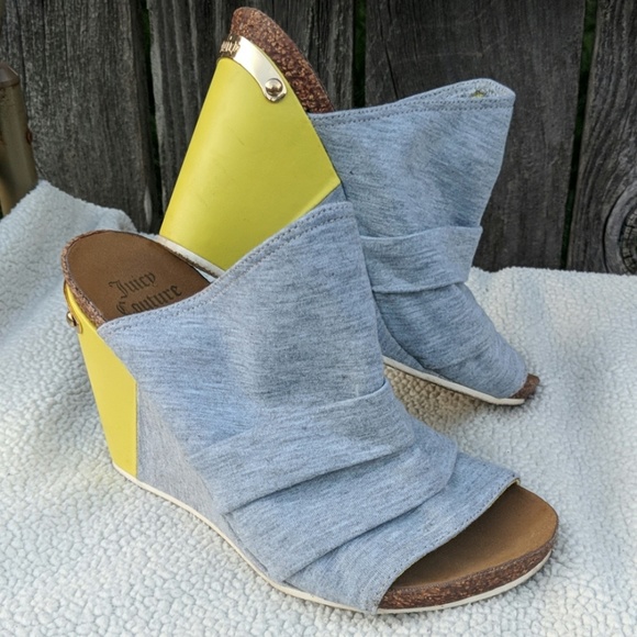 Juicy Couture Shoes - Juicy Couture Wedge Heel Shoes Women's 7